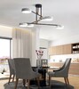 Миниатюра фото потолочная люстра на штанге inodesign technum led color 150.58 | 220svet.ru